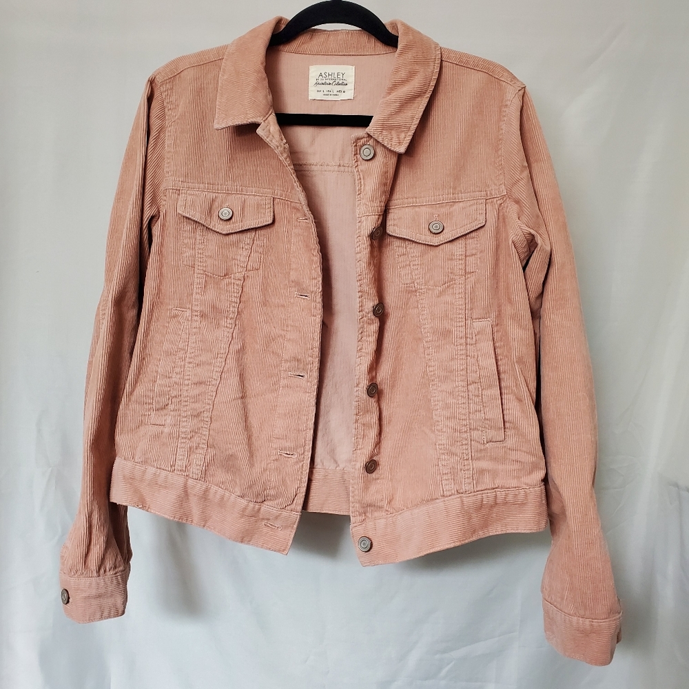 Dusty Pink Corduroy Jacket